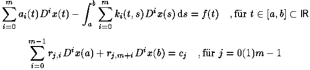 integro-differential equation