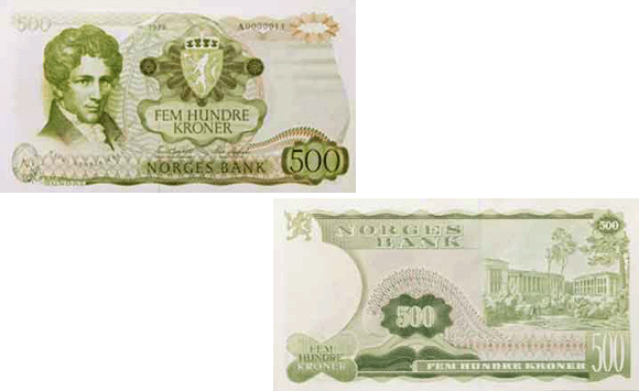 500-Kronen-Banknote