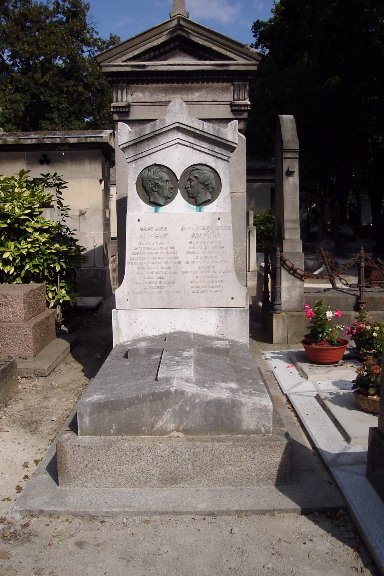 Grab von A. M. Ampere /
Grave of A. M. Ampere