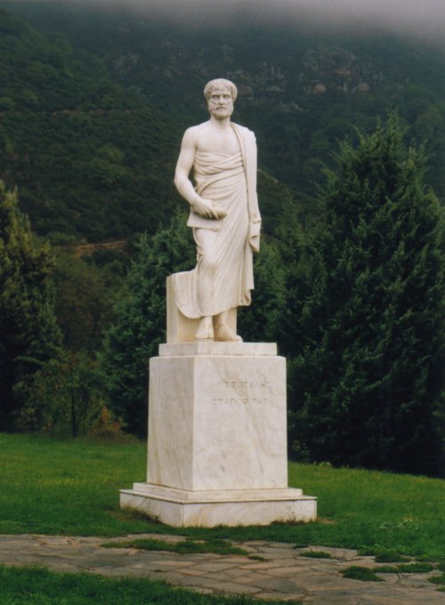 Denkmal von Aristoteles /
Monument of Aristotle