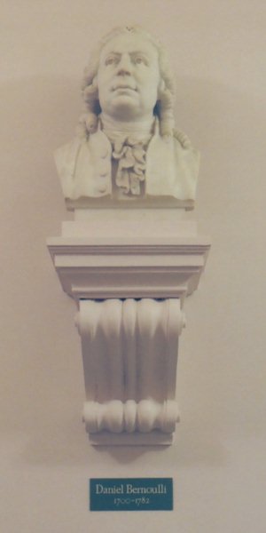 Bueste von D. Bernoulli /
Bust of D. Bernoulli
