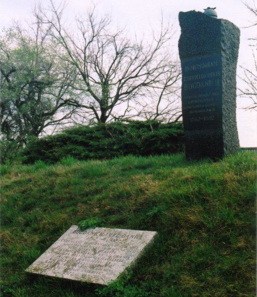 Denkmal fuer Emmerich Daniel Bogdanich /
Monument for Imre Daniel Bogdanich
