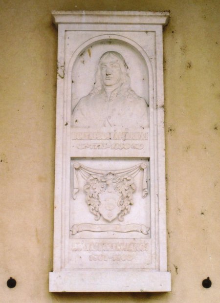 Gedenktafel fuer Farkas und Janos Bolyai /
Commemorative plaque for Farkas and Janos Bolyai