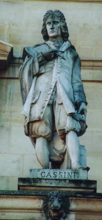 Statue von/of G. D. Cassini