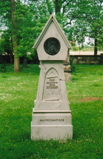Grab von A. F. Clebsch /
Grave of A. F. Clebsch