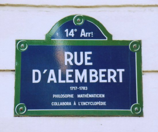 Rue d'Alembert