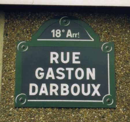 Rue Gaston Darboux