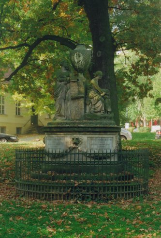 Grab von J. G. Darjes /
Grave of J. G. Darjes