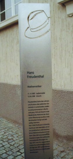 Information zu/on H. Freudenthal