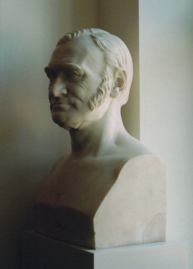 Bueste von C. F. Gauss /
Bust of C. F. Gauss