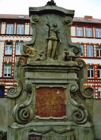 Grab von J. C. Heinß /
Grave of J. C. Heinß