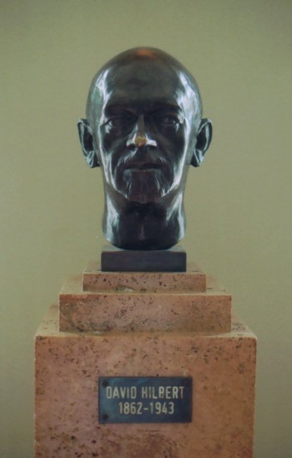 Bueste von D. Hilbert /
Bust of D. Hilbert