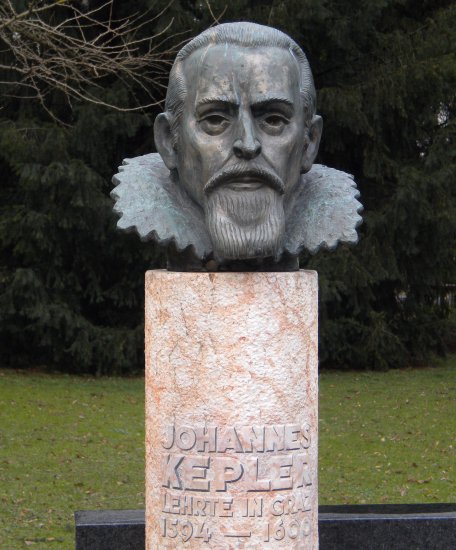 Bueste von J. Kepler /
Bust of J. Kepler