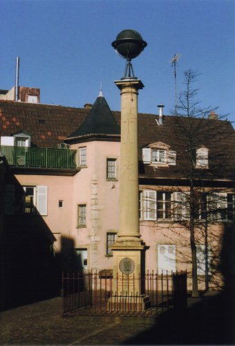 Denkmal fuer J. H. Lambert / 
monument for J. H. Lambert