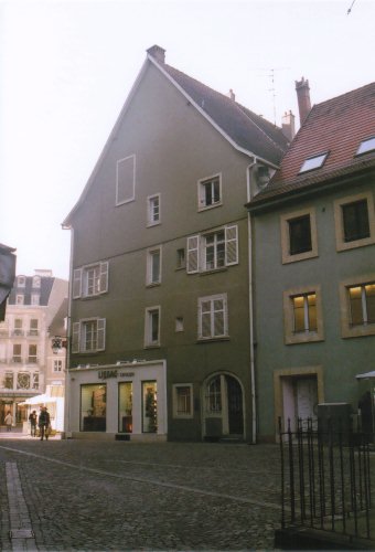 Geburtshaus J. H. Lambert /
Birthplace of J. H. Lambert