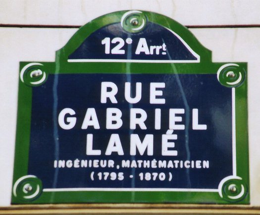 Rue Gabriel Lame