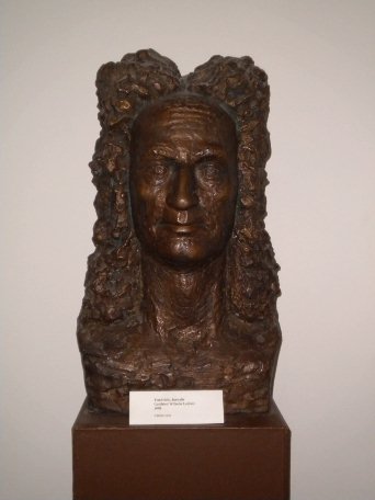 Bueste von G. W. Leibniz /
Bust of G. W. Leibniz
