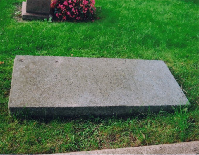 Grab von S. Lie /
Grave of S. Lie