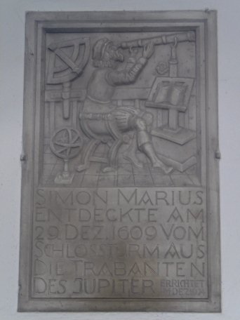 Tafel fuer S. Marius /
Plaque for S. Marius