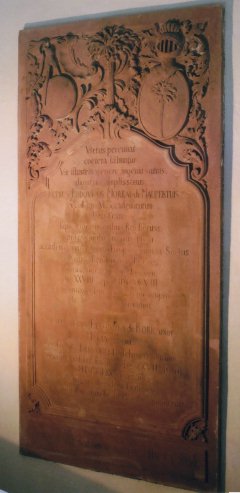 Epitaph fuer P. L. M. de Maupertuis /
Epitaph for P. L. M. de Maupertuis