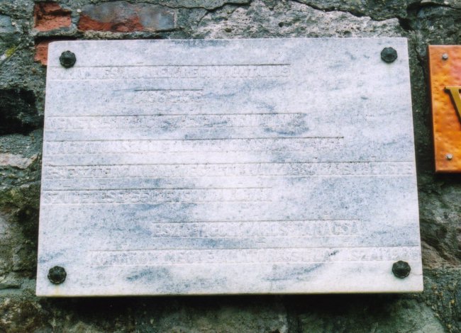 Gedenktafel fuer Regiomontanus /
Commemorative plaque for Regiomontanus