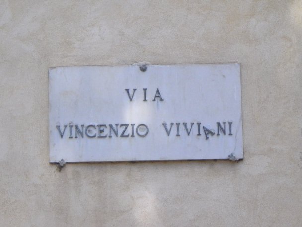 Via Vincenzio Viviani